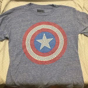 Captain American shield tee